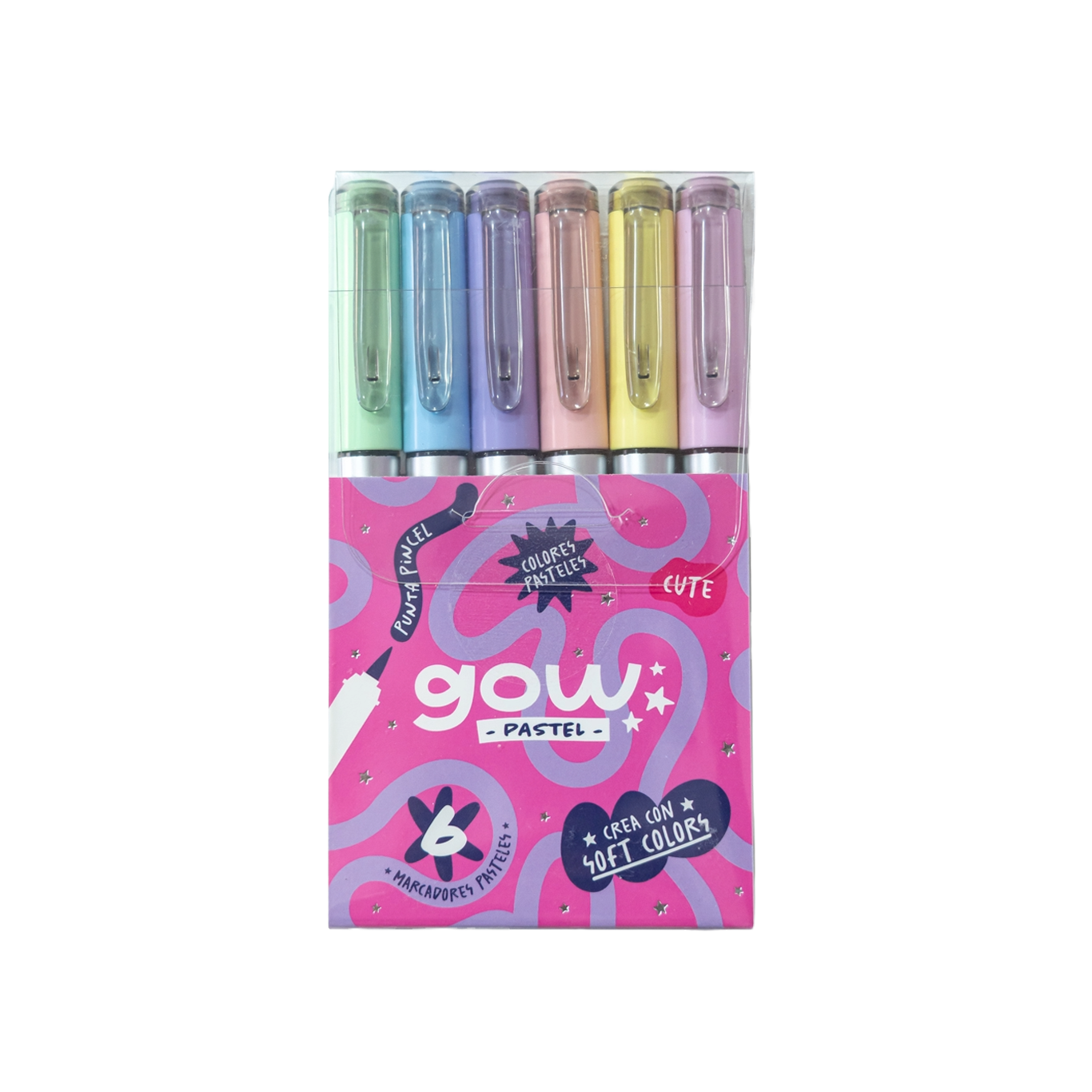 Marcadores Gow Pastel
