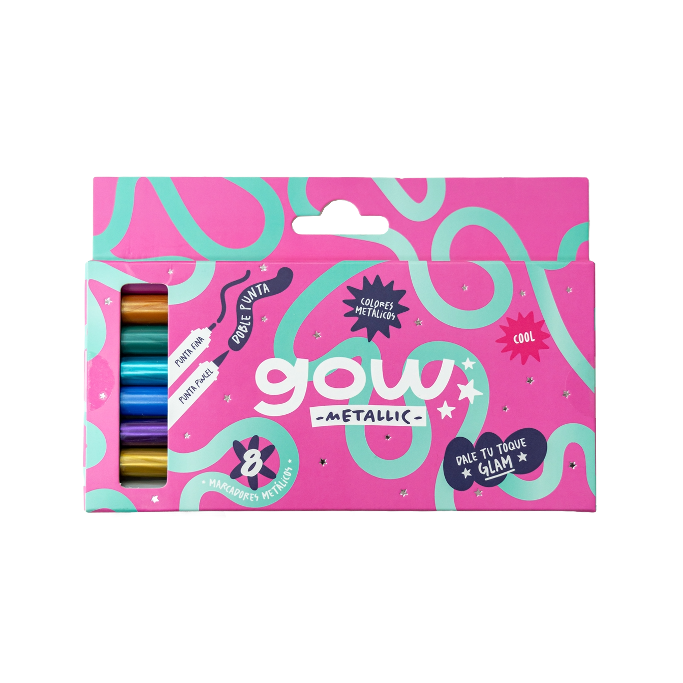 Marcadores Gow Metallic
