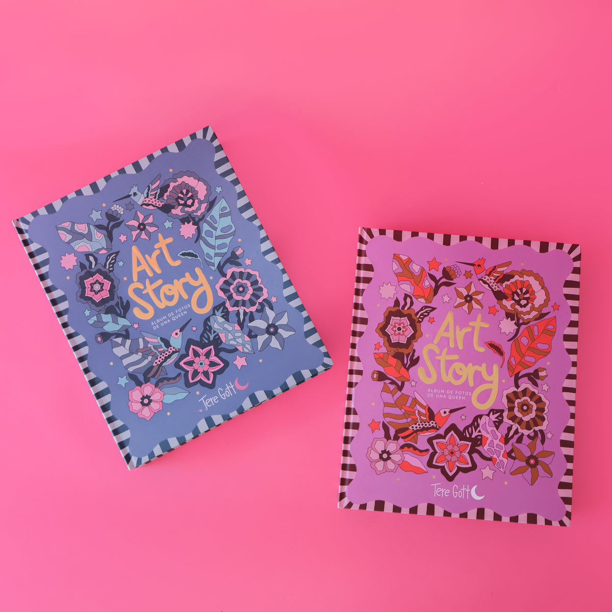 PACK ART STORY BLUE + PINK