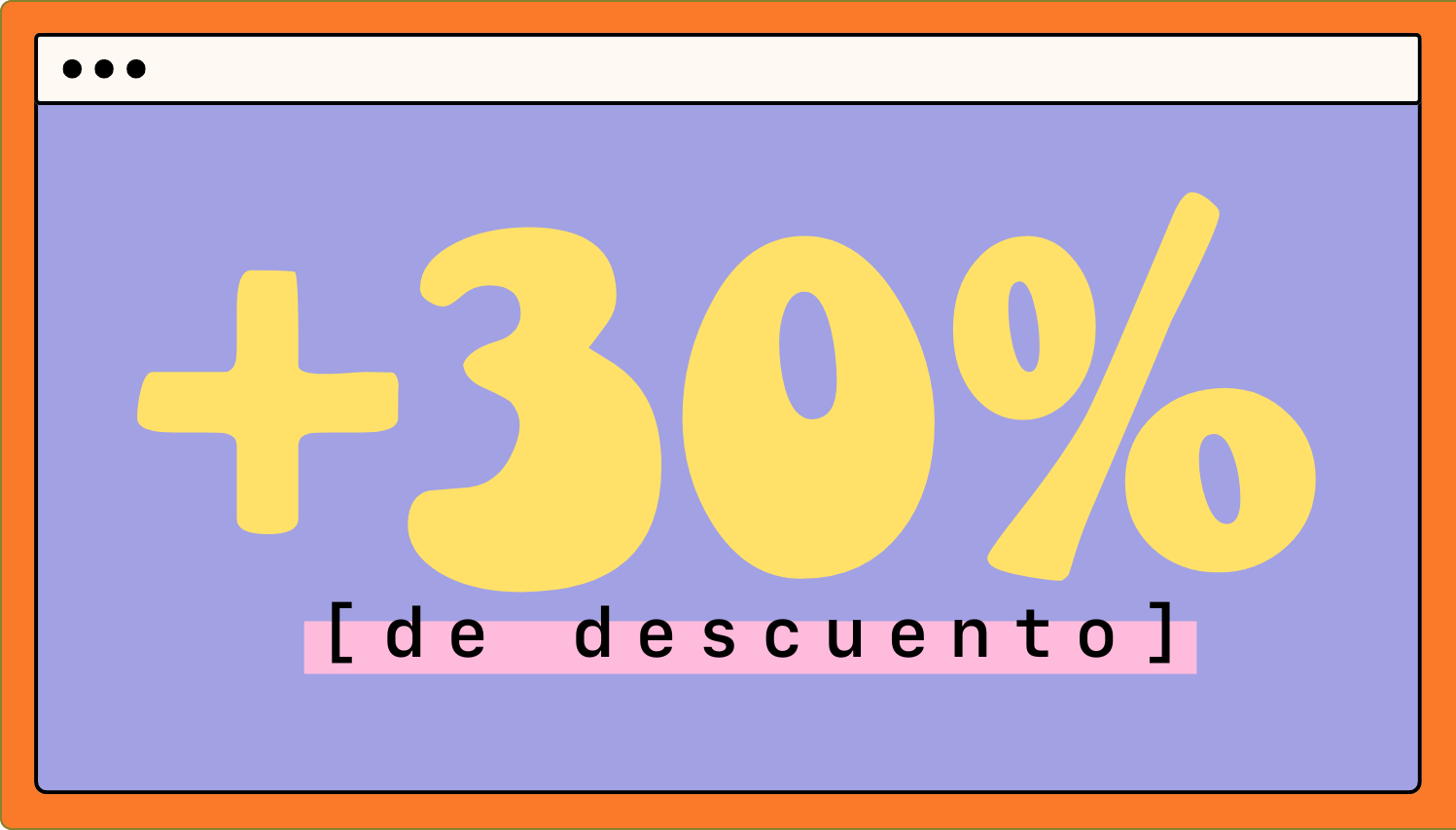 +30% off
