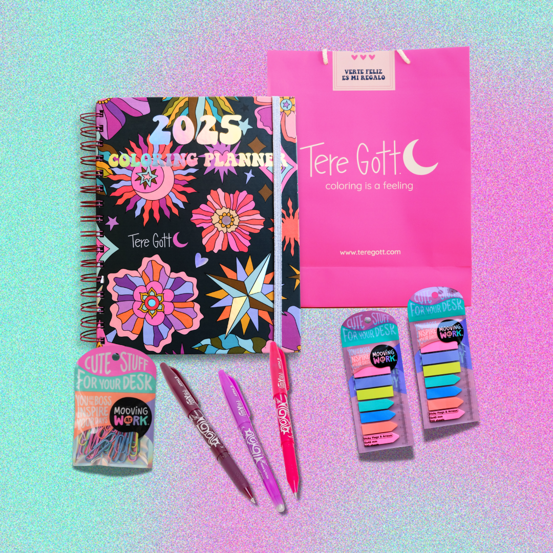 Gift Set: Para anotar en tu Coloring Planner 2025