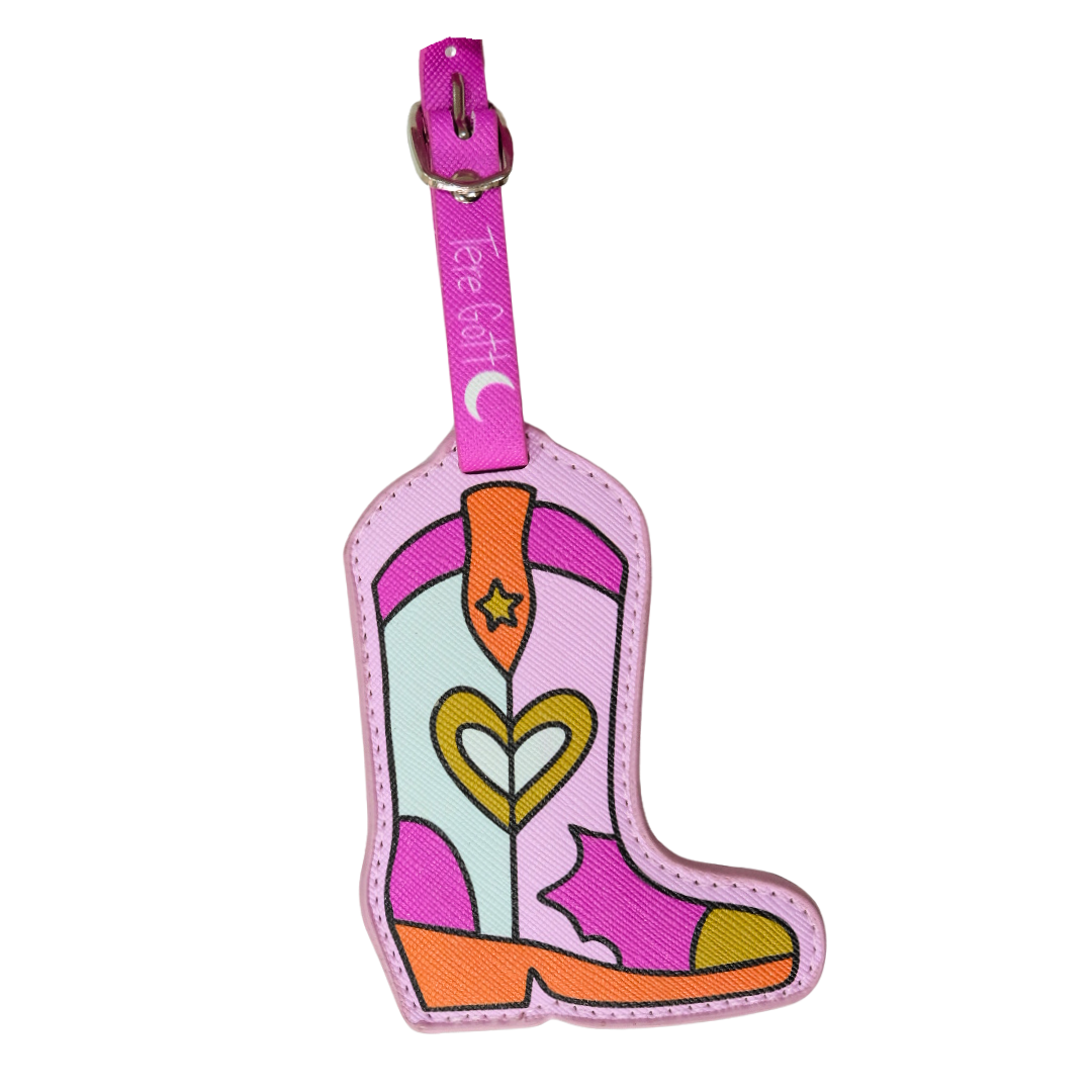 Tag maleta Cowgirl de regalo
