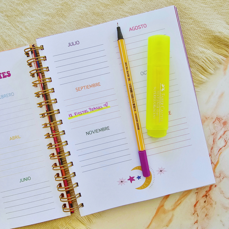 COLORING PLANNER 2024