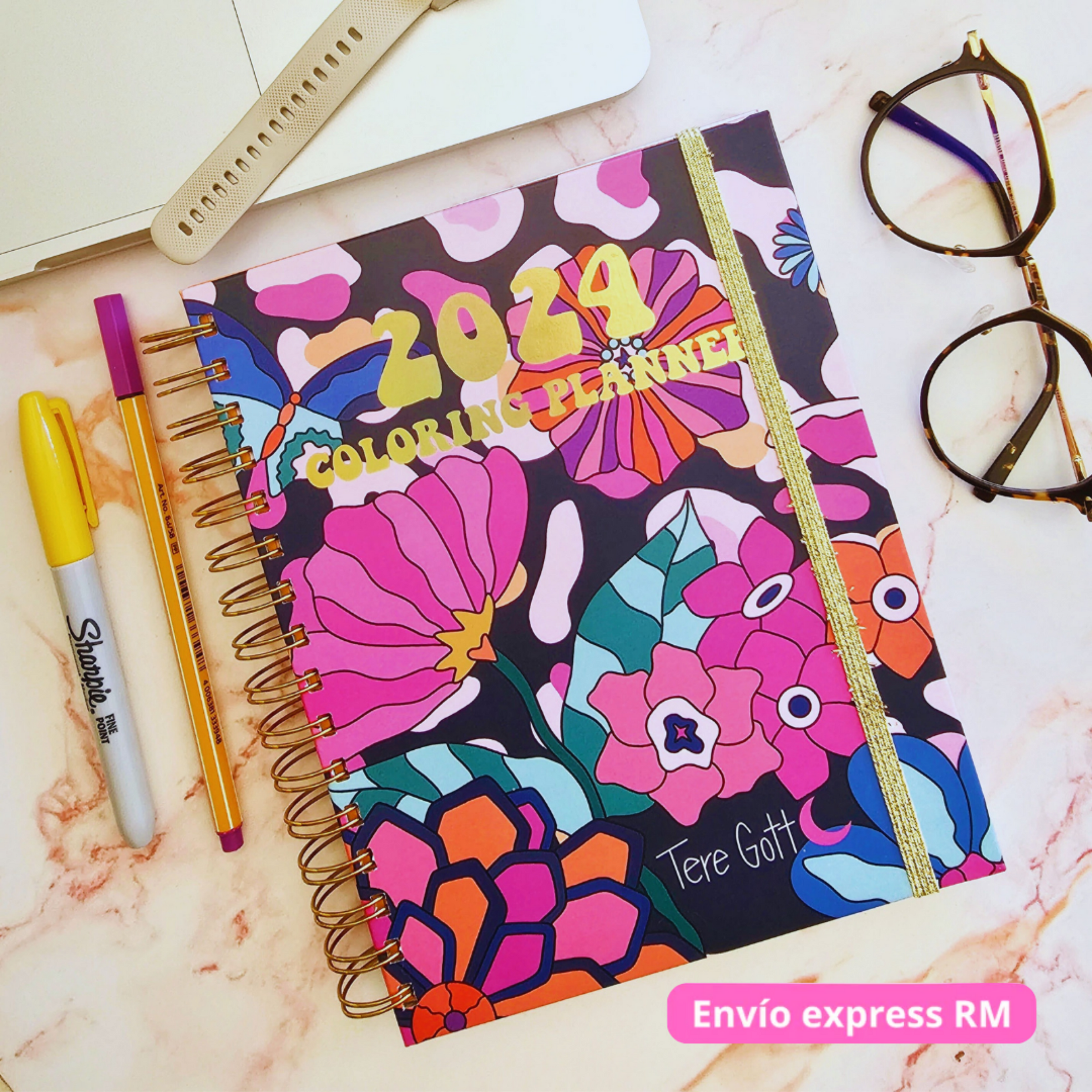 2024 Coloring Planner