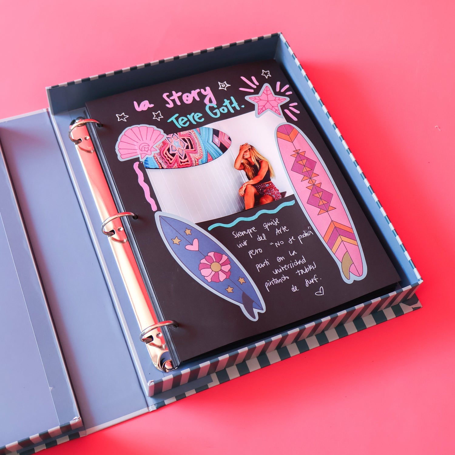 ÁLBUM ART STORY AZUL