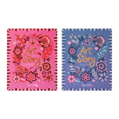 PACK ART STORY BLUE + PINK