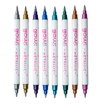 Marcadores Gow Metallic