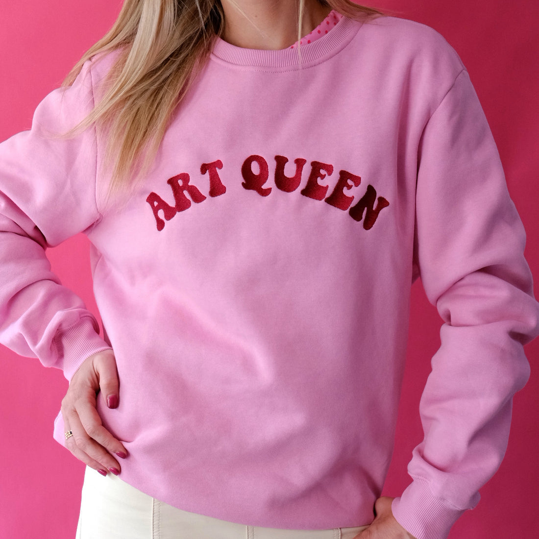 Poleron ARTQUEEN oversized
