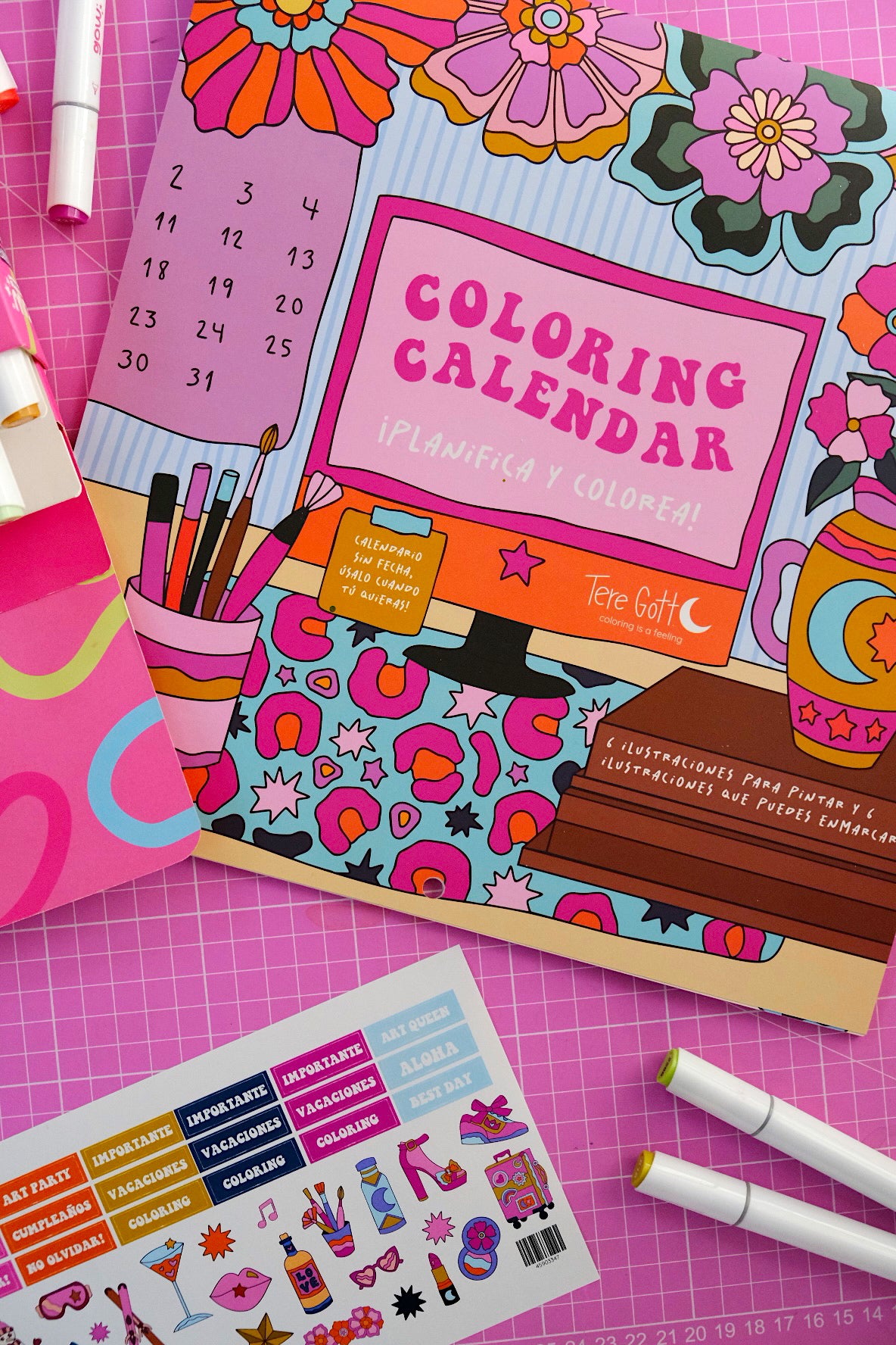 Coloring Calendar