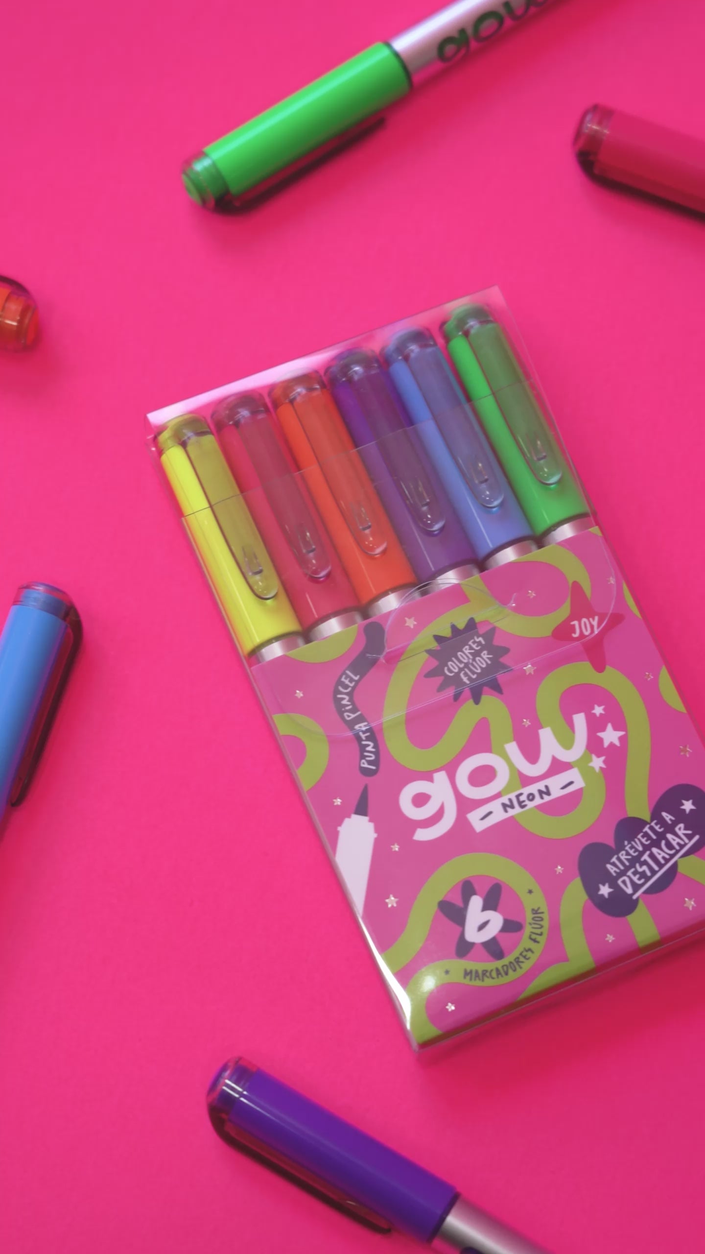 Marcadores Gow Neon