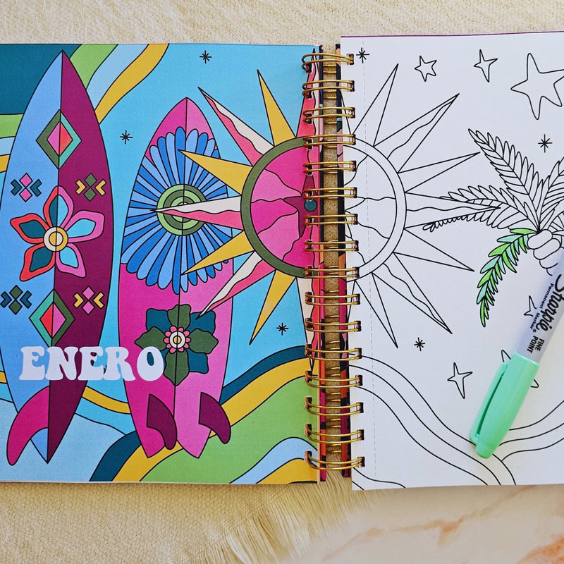 COLORING PLANNER 2024